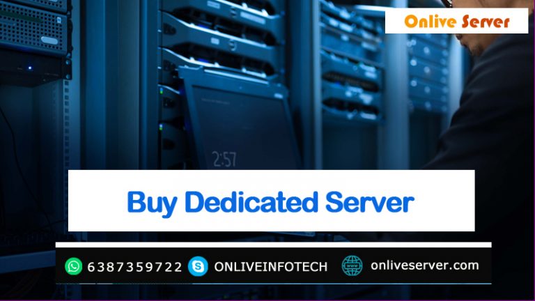The Buy Dedicated Hosting Services For Online Business